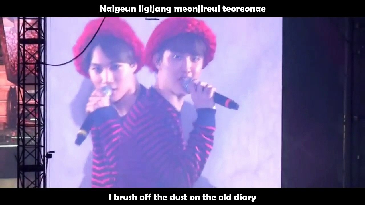 EXO - Peter Pan [Romanization+English Sub] Live from EXO'luXion in Seoul edit ver.