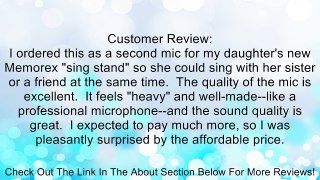 Memorex Corded microphone Review