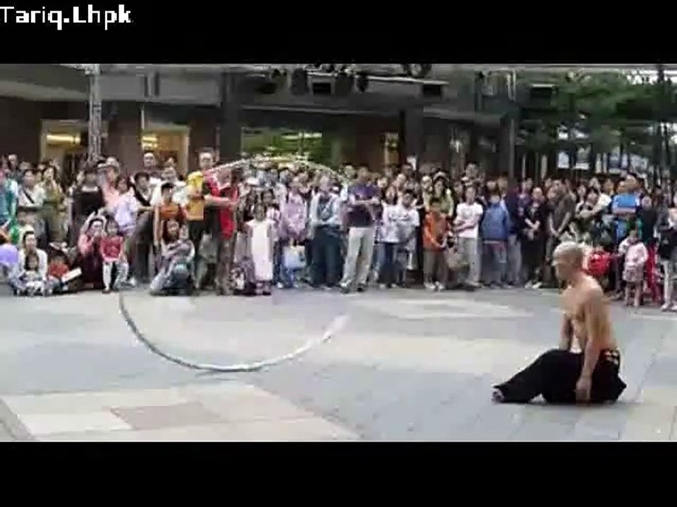 MAN MOVING WITH RING
