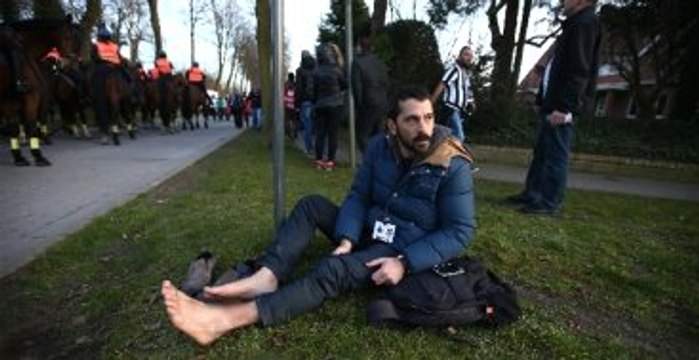 Brugge - Beşiktaş Maçı Öncesi Türk Taraftarlar Arasında Kavga Çıktı