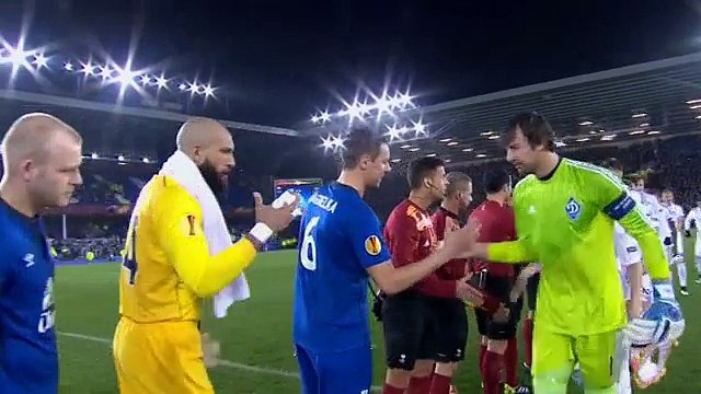 Everton	2-1	Dynamo Kiev goals and highlights 12/03/2015 HQ