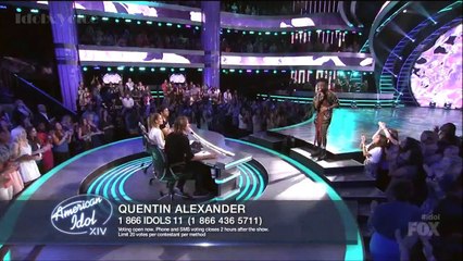 Quentin Alexander - Rolling in the Deep - American Idol 2015 (Top 11)