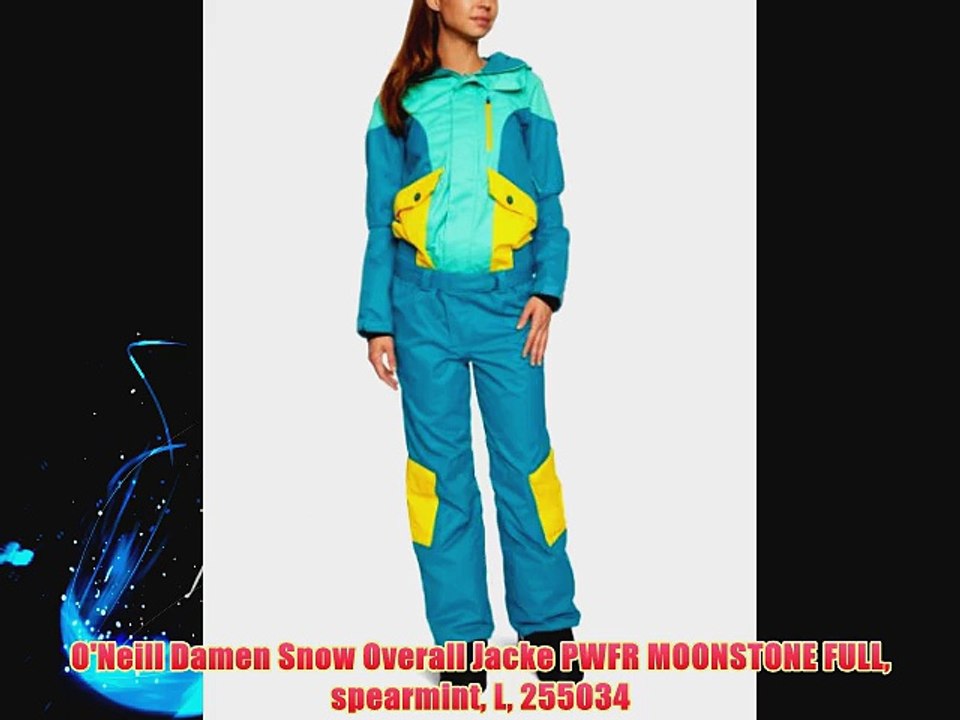 O'Neill Damen Snow Overall Jacke PWFR MOONSTONE FULL spearmint L 255034