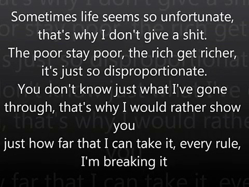 Eminem Above The Law ft. Royce da 5'9 (Bad Meets Evil)