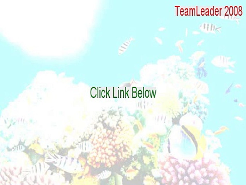 TeamLeader 2008 Key Gen [Legit Download]