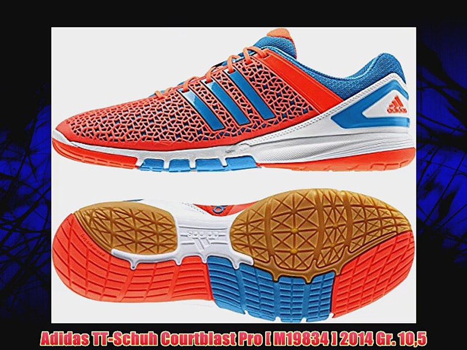Adidas TT-Schuh Courtblast Pro [ M19834 ] 2014 Gr. 105 - video Dailymotion