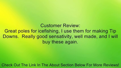 HT Enterprises Graphite Pole Rigged, 28-Inch, Brown Review