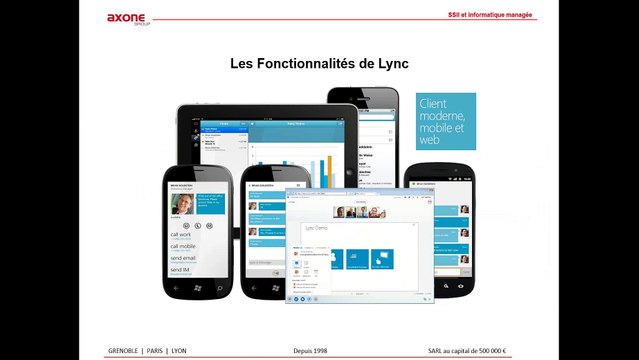 Webinar AXONE Group : Microsoft Lync