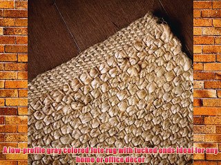 Anji Mountain AMB1031-0912 Portland Jute Area Rug Gray 9-Foot by 12-Foot