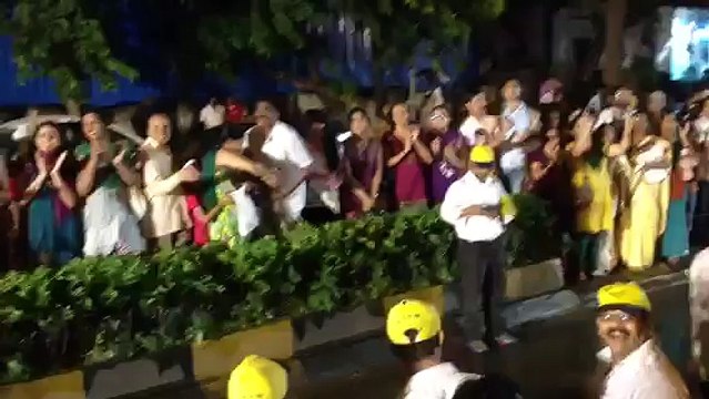 गणपती विसर्जन मिरवणुकीत स्वत: अनिरुद्ध बापू सहभागी