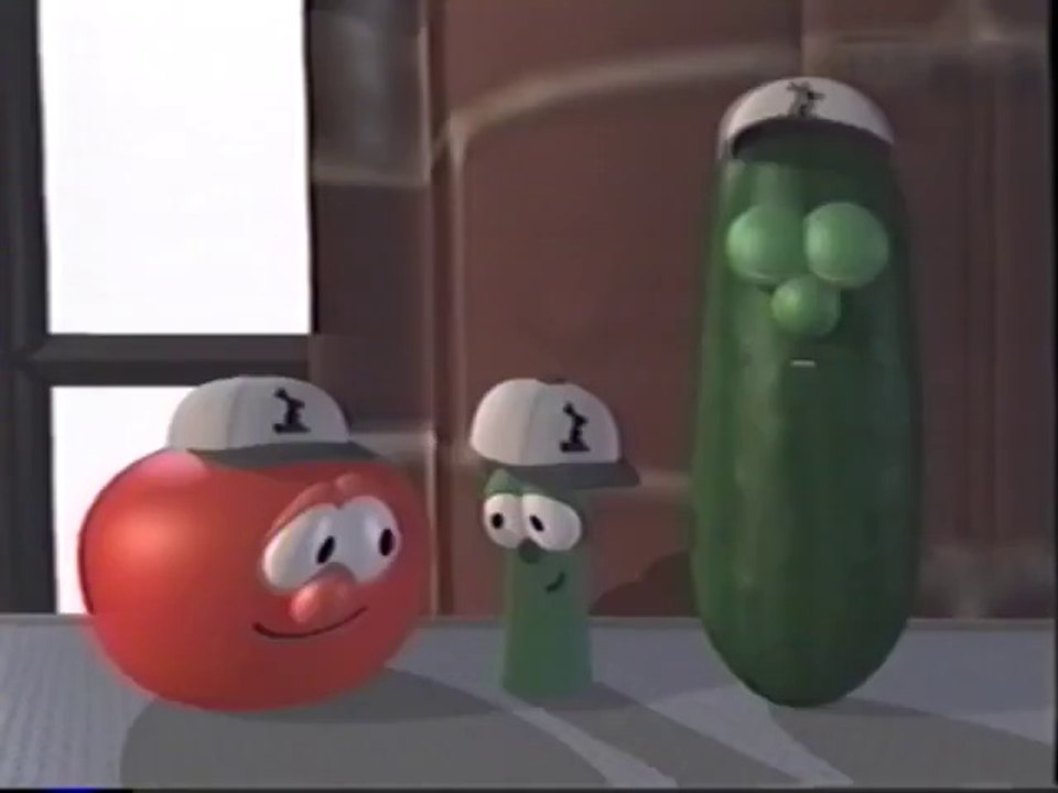 VeggieTales - Rack, Shack and Benny Trailer