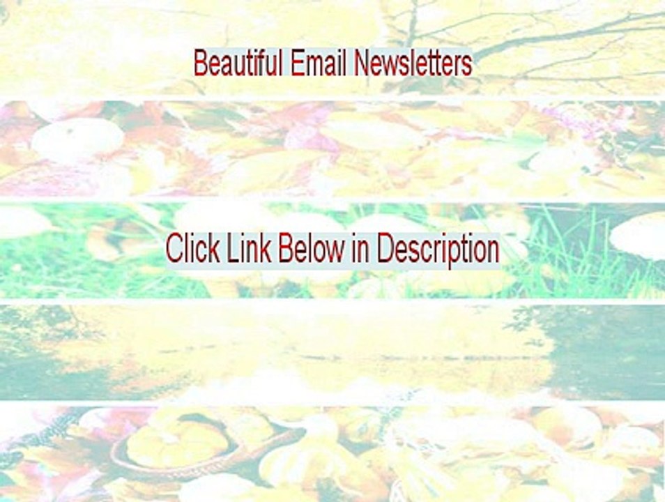 Beautiful Email Newsletters PDF (Get It Now)