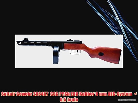 Softair Gewehr 203457 GSG PPSh EBB Kaliber 6 mm AEG-System