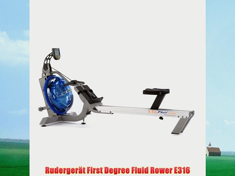 Ruderger?t First Degree Fluid Rower E316