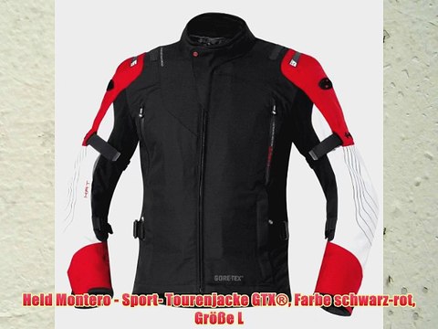 Held Montero - Sport- Tourenjacke GTX? Farbe schwarz-rot Gr??e L
