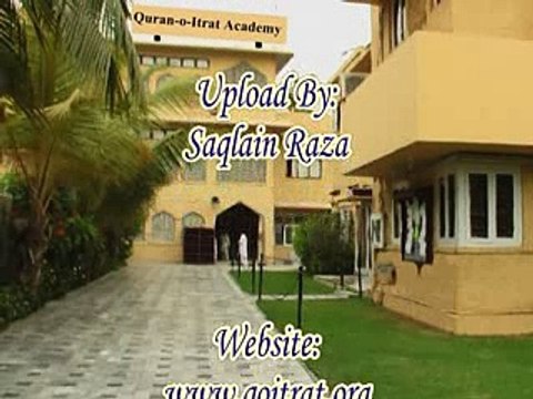 Maulana Ali Raza Mehdavi-Dars no 82-Namaz-Wo nijasatein jin k saath namaz jaiz hai-(khoon jin ki namaz mai maafi nahi)-Those nijasaat which are allowed in namaz-(Dars 79-84) Quran o Itrat Academy