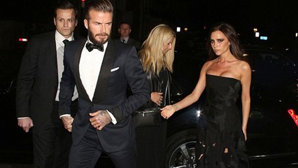 Beckham'ın bu görüntüsü çok tartışıldı
