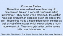 Lawn and Garden Tractor Tubeless Replacement Turf Tire - 20 x 10 x 8 Review