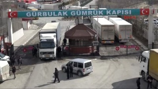 Ağrı Gürbulak Sınır Kapısı'nda 25 Kilometrelik Tır Kuyruğu