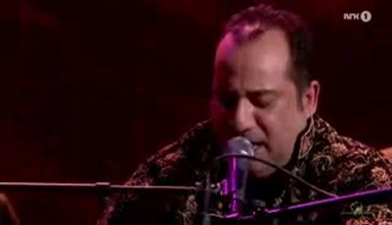 DAM MAST QALANDAR MAST MAST - RAHAT FATEH ALI KHAN - Performance in  Nobel Peace Price Concert Oslo 2014