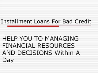 Solve Out All Financial Issues with Easy Payday Loans