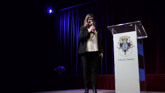 Réunion publique autour de Geoffroy Didier à Viarmes - Intervention d'Anne-Marie Mayot