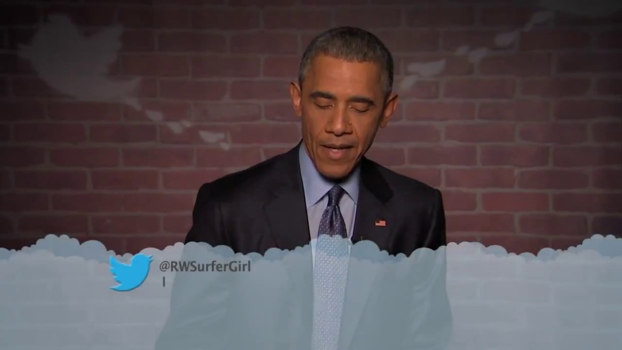 Barack Obama lit ses "Mean Tweets" chez Jimmy Kimmel