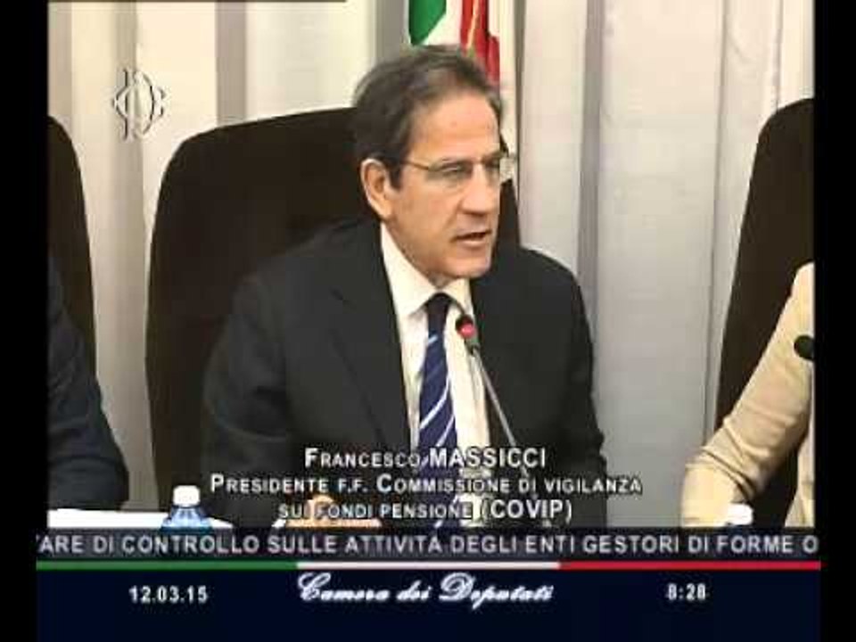 Roma - Audizione Massicci e Capuano (12.03.15)