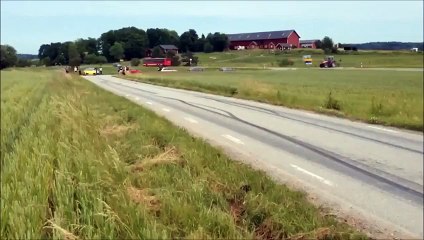 Man Jumps Over Speeding Car