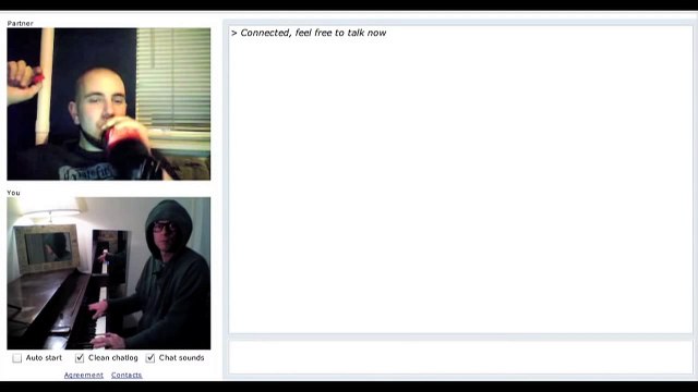 Chat Roulette Funny Piano Improv #1