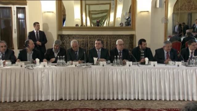 Davutoğlu, Suriye Ulusal Koalisyonu ile Biraraya Geldi (2)