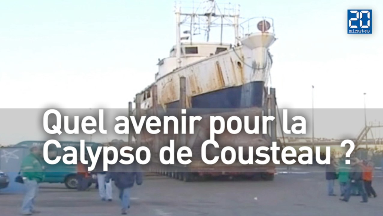 Quel avenir pour la Calypso du commandant Cousteau ?