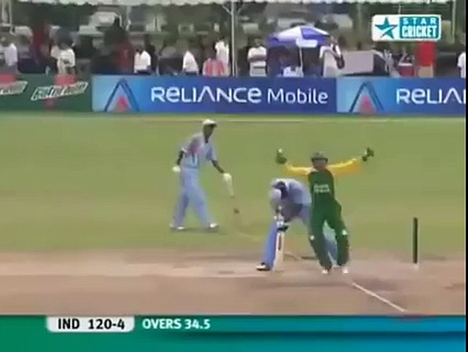 One of the most weirdest Stumping dismissals in Cricket History Ever  Watch Now
