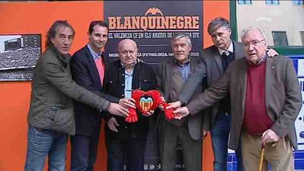 Arias: "La exposición impresiona, refleja lo grande que es el Valencia"