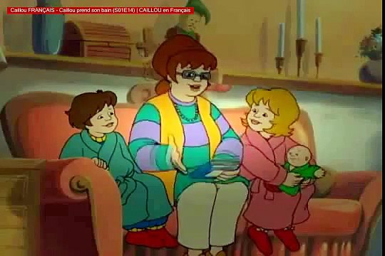 Caillou FRANÇAIS - Caillou prend son bain (S01E14) | CAILLOU en Français