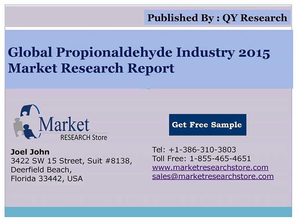 Global_Propionaldehyde_Industry_2015_Market_Outloo