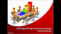 6 ON-Page SEO Tags That Improve Google Search Rankings