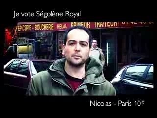Environnement Je vote Ségolène Royal