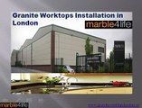Granite Worktops Installation in London