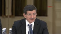 Başbakan Ahmet Davutoğlu, Suriye Ulusal Koalisyonu ve Geçici Hükümet Üyeleriyle Görüştü