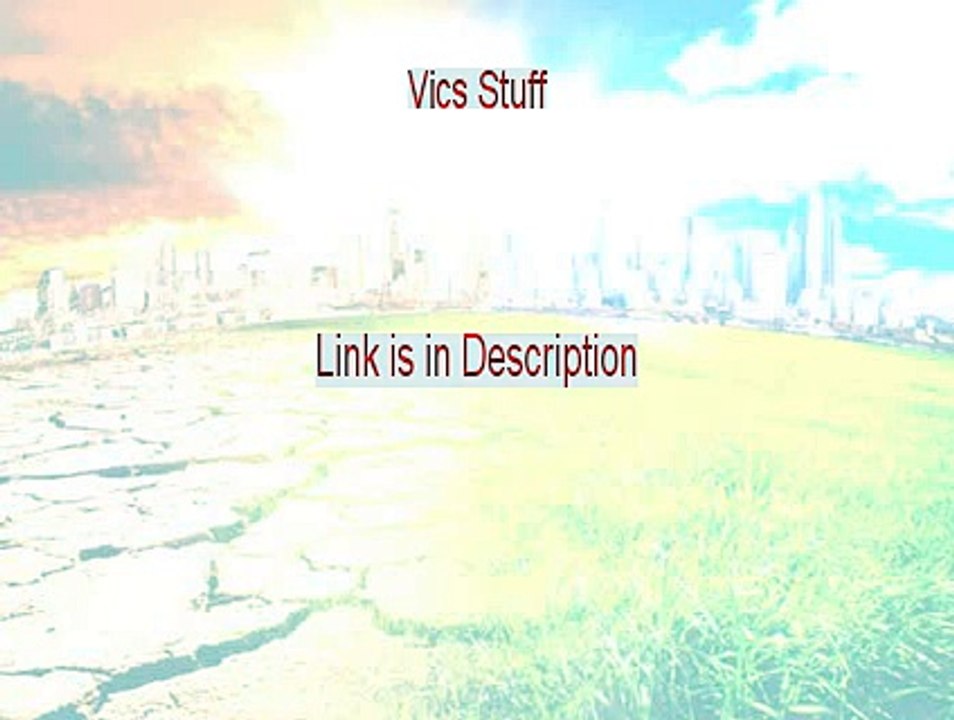 Vics Stuff PDF (wonder stuff vic reeves)