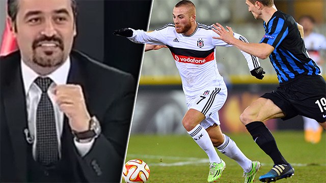 Gökhan Töre attı, BJK TV spikeri coştu