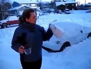 It,s really amazing Water turn into Ice,