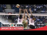 UAAP 77 WV Finals Game 1: Mika Reyes with a quick mid-air attack