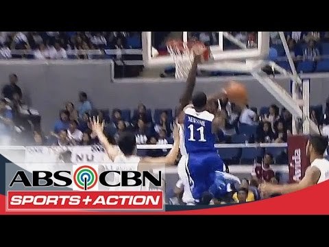 UAAP 77: Chris Newsome drives against the big man of NU