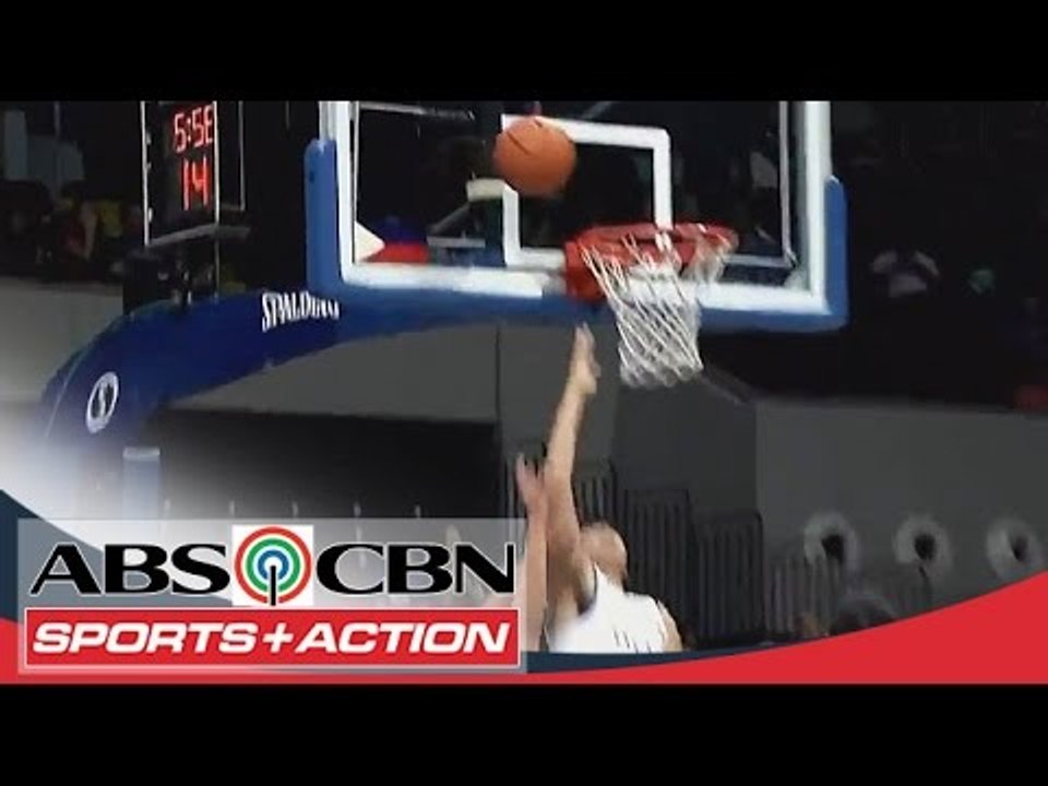 UAAP 77: Underneath cut by Newsome to Tolentino