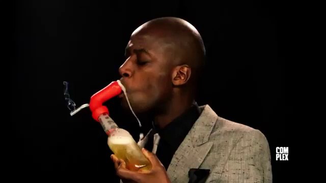 Beer/Weed Bong Challenge