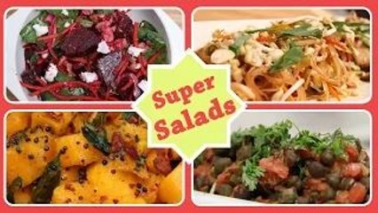 Super Salads | Quick Easy To Make Healthy And Nutritious Salad Recipes
