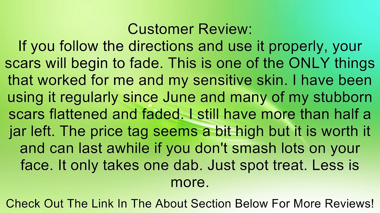 Derma e Scar Gel Review