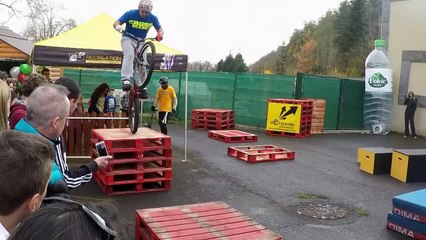 Jérôme Calcoen Vélo trial.